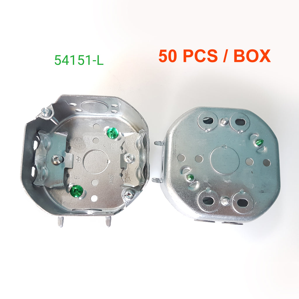 54151-L Octagonal Box, 50 PCs /BOX