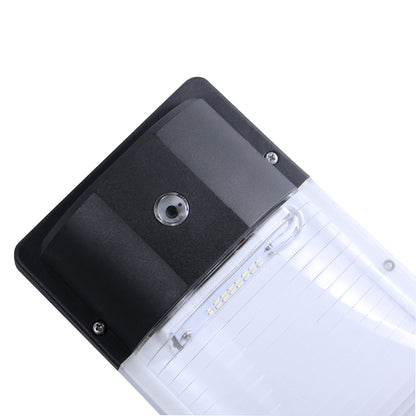 LED Mini Wall Pack, 13 watts, 5000K, 1600 lms, IP 65 Rated, 120-277V, with photo cell