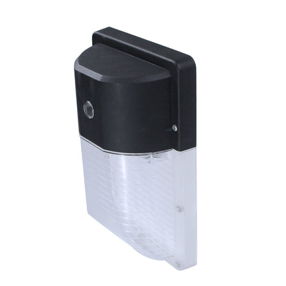LED Mini Wall Pack, 13 watts, 5000K, 1600 lms, IP 65 Rated, 120-277V, with photo cell