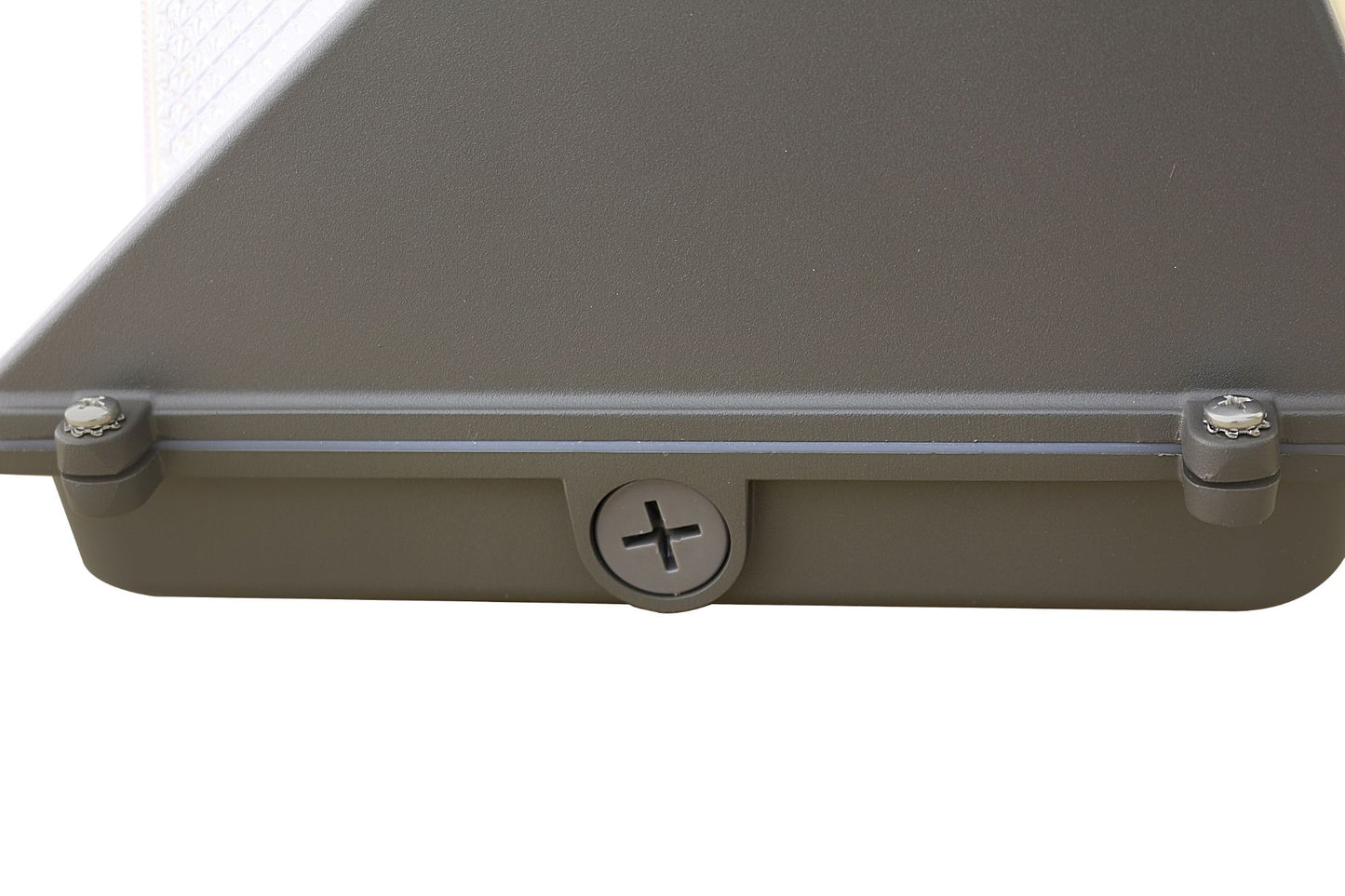 LED Wall Pack, 60 watts, 5000K, 7834 lms, IP 65 Rated, 120-347V, built-in photocell