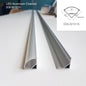 008 Aluminum Channel with Frosted Diffuser for LED Strips , 3 Meters