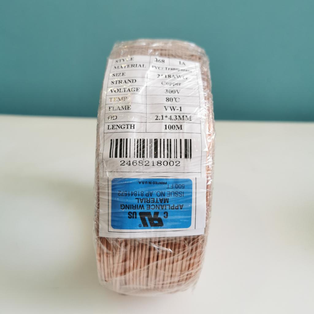 18/2 Wire TR 100M