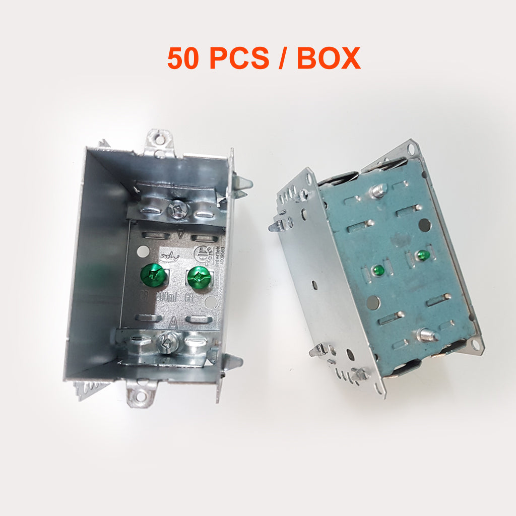 2104-LLE Device Box Single Gang 12.5 In. Cu, Welded , 50 PCs / Box