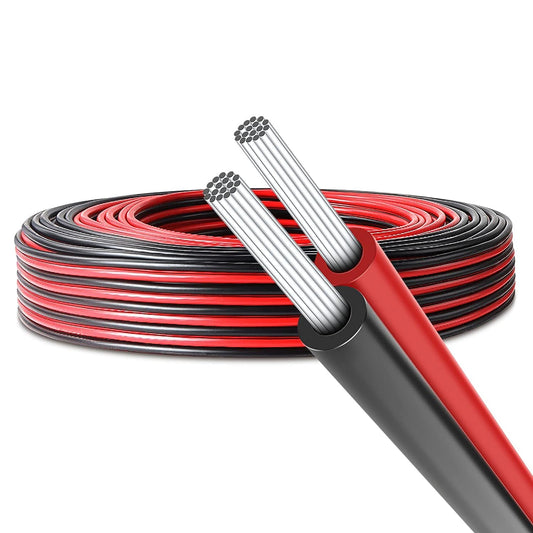 22/2 AWG Electrical Wire for Led Strips - Pack of 100M