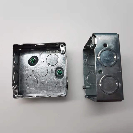52151-K 4 In. Square Box 1-1/2 In. Deep KO, 50 PCs /BOX