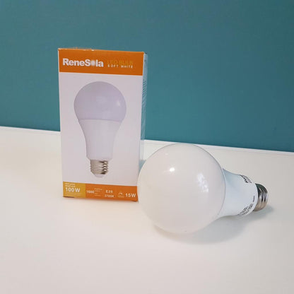 A21 2700K LED 15W (100W Equivalent) Warm White Dimmable LED Light Bulb