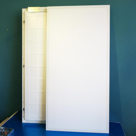 Backlit 2x4 FT LED Flat Panel Light,3CCT 3000k/4000k/5000k and Selectable Wattage 30W/40W/50W