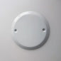BC-54-COV-1 Round White  5 -inch Finishing Cover