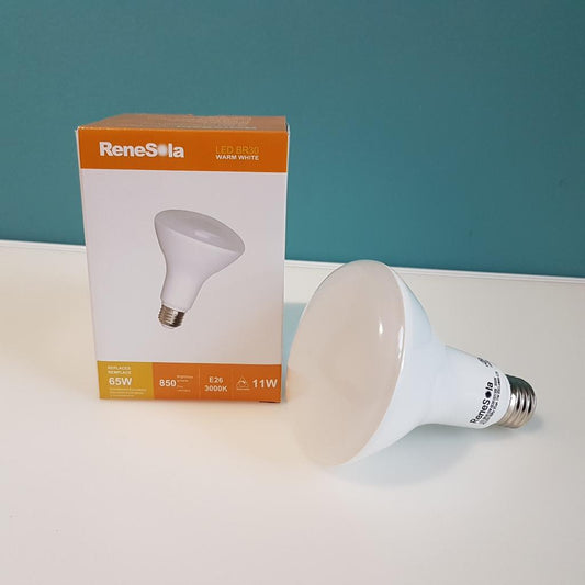 BR30 3000K Dimmable Warm White 11w (65W Equivalent)  LED Light Bulb