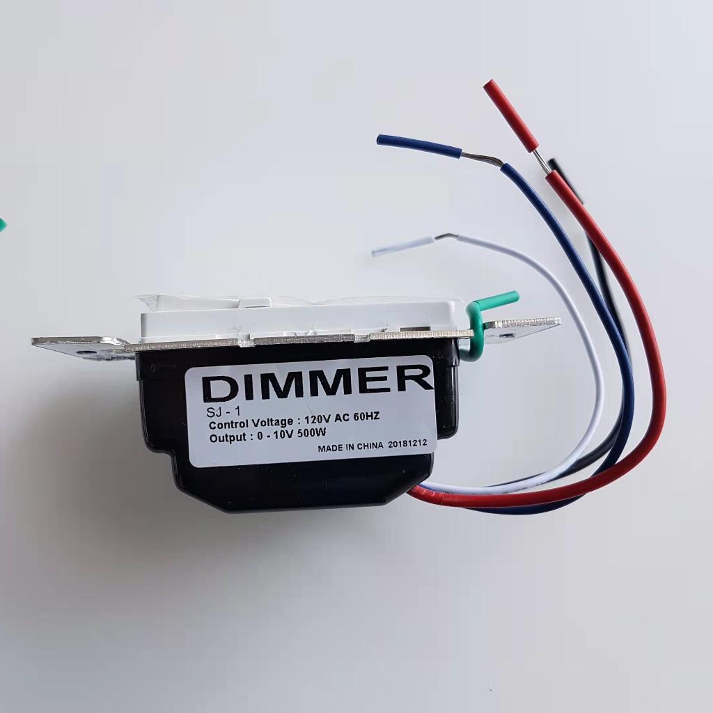0 to 10-Volt 3-Way/Single-Pole LED Dimmer Switch, White