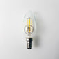 E14-B11-5000K LED Filament Bulb 4.5W (60W Equivalent) Dimmable 500 Lumens Candelabra Warm White Candle Light Bulbs