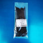 FL-250ST-00-B Cable Zip Ties 10-inch Mounting Ties Indoor/Outdoor Use UV Resistant Nylon Material - BLACK(100-Pack)
