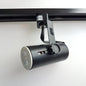 Track Lighting Head for LED Spot Light, Black/White Trim