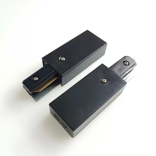Live End Connector for Track Lighting Rail