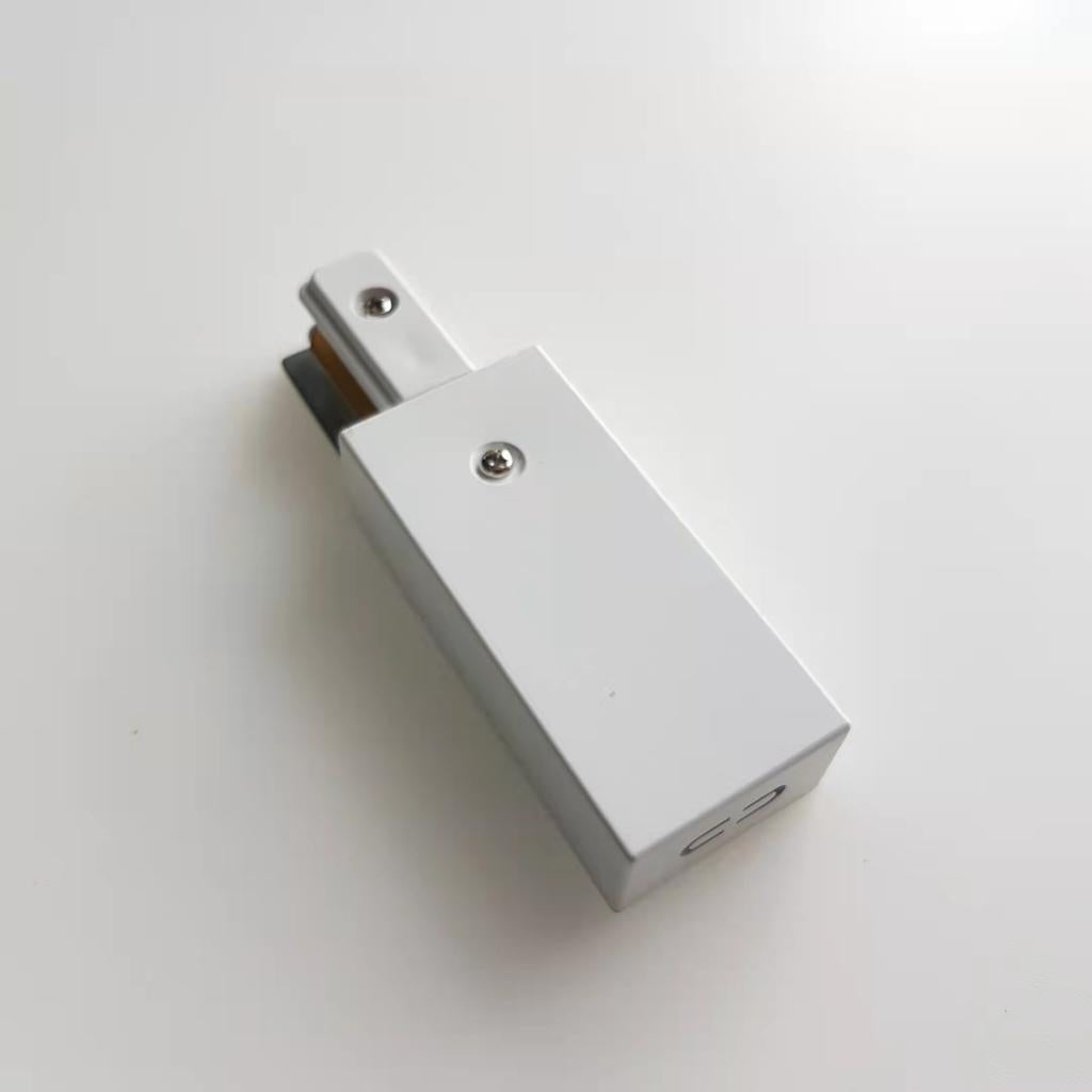 Live End Connector for Track Lighting Rail