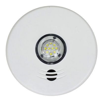 3-IN-1 Kidde Hardwire Interconnected Combination Smoke and CO Alarm with Strobe Light and Voice Alert