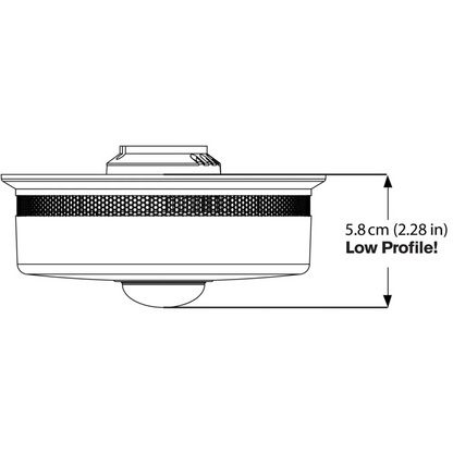 3-IN-1 Kidde Hardwire Interconnected Combination Smoke and CO Alarm with Strobe Light and Voice Alert