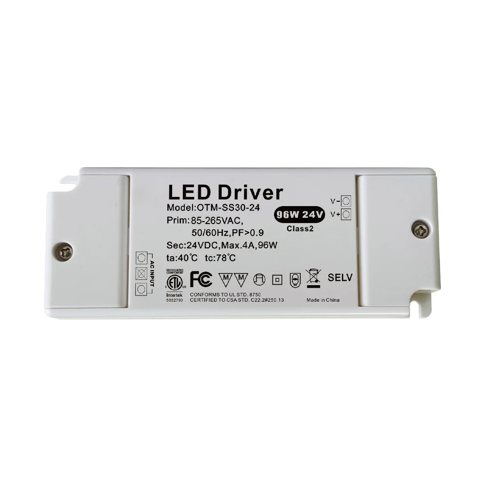 OTM-SS96-24 DC 24V 96W LED Driver, Hardwire