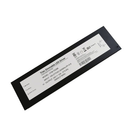 OTM-TD288 Triac Dimmable LED Driver 24v 288W (3*96W), Hardwire