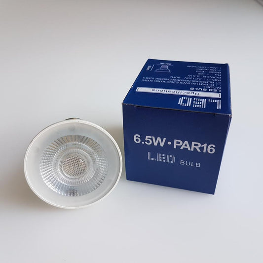PAR16 4000K LED 6.5W (50W Equivalent) SOFT White LED Light Bulb