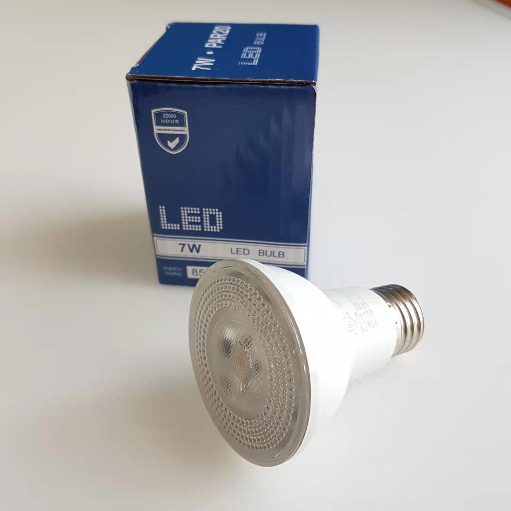 PAR20 5000K 7W (50W Equivalent) Dimmable LED Flood Light Bulb