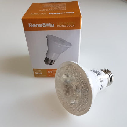 PAR20 2700K 7W (50W Equivalent) Dimmable LED Flood Light Bulb