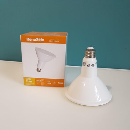 PAR38 2700k WARM WHITE 15w (120W Equivalent) Dimmable  LED Flood Light Bulb