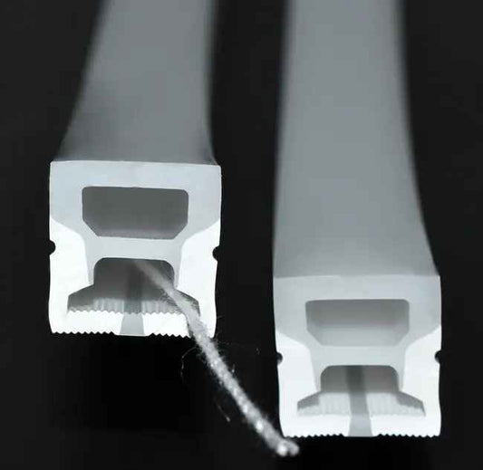 LED Silicone Flexible Neon Channel Profile - 1 Meter Cuts