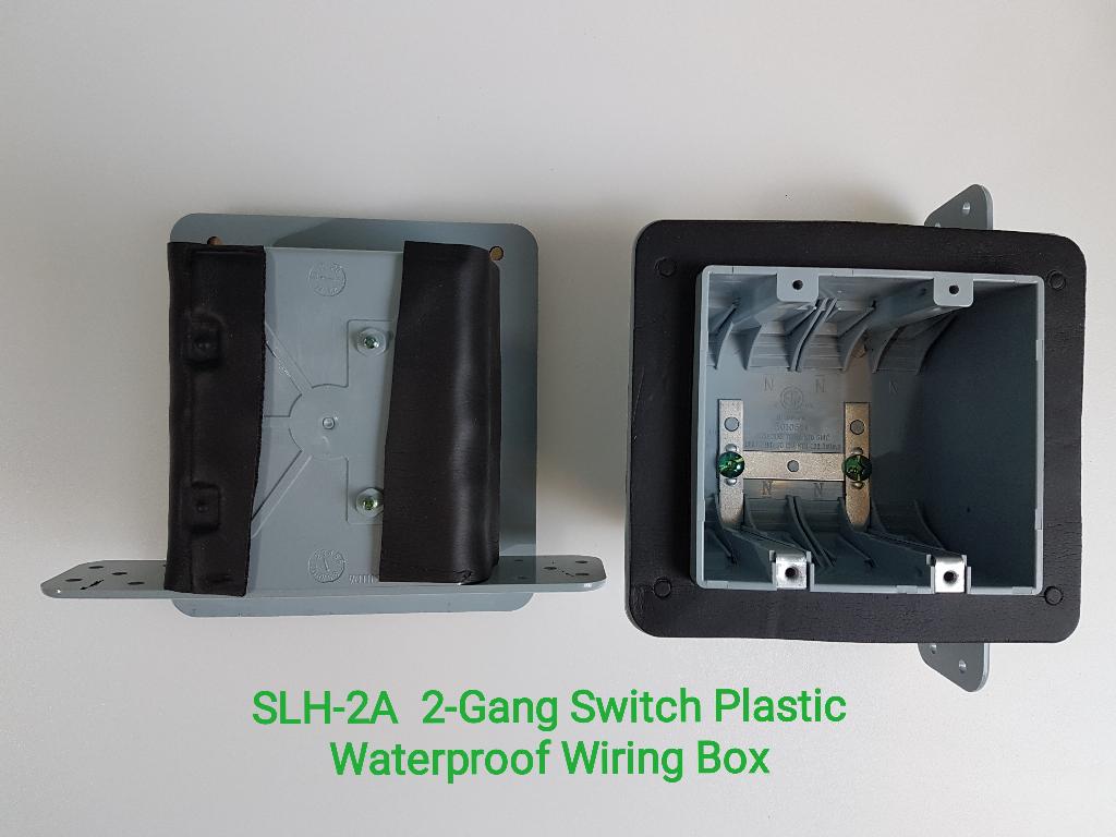 SLH-2A Two Gang Airtight Plastic Device Box