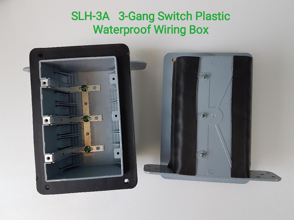 SLH-3A Three Gang Airtight Plastic Device Box