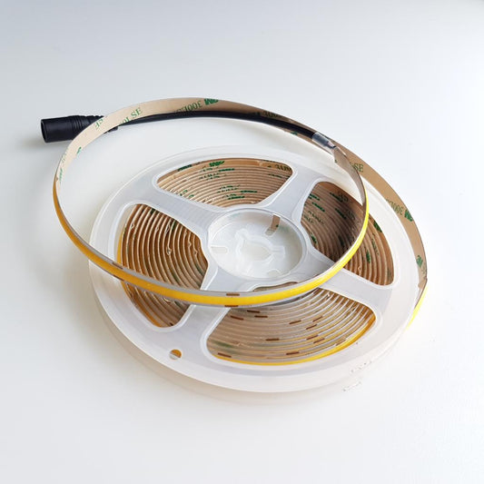 COB LED 24V-DC Strip Light 5 Meters Pack, 5000K