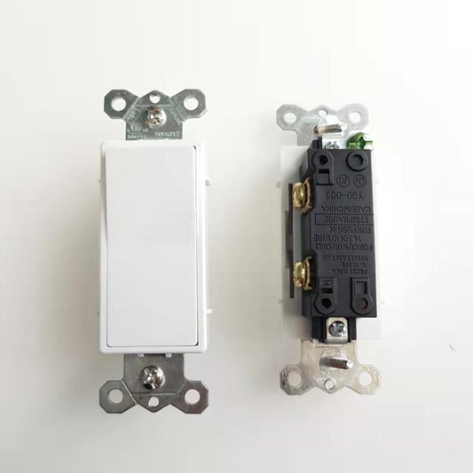 Single Decora Switch - White