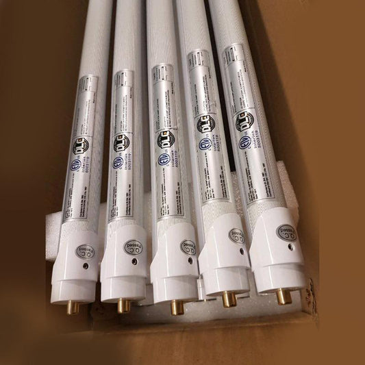8FT 40W 5000K LED Tube, T8 T10 T12 96 Watt Replacement , Double End Ballast Bypass, Frosted and Aluminum Back, UL, DLC, Day Light