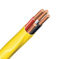 12/3 NMD90 Copper Electrical Wire - Yellow - Cut By Meter