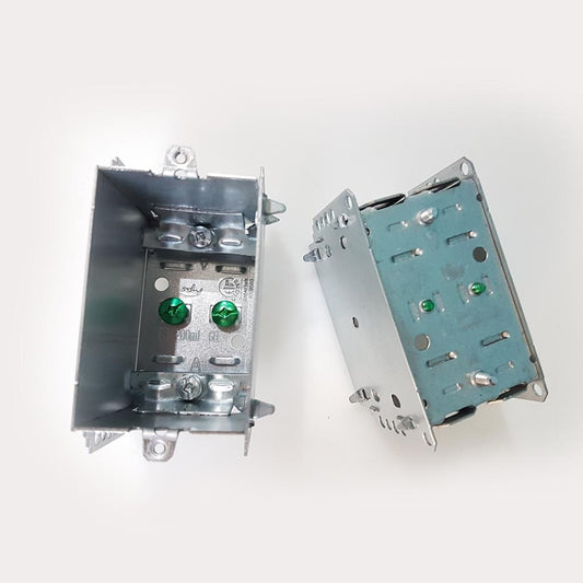 2104-LLE Device Box Single Gang 12.5 In. Cu, Welded